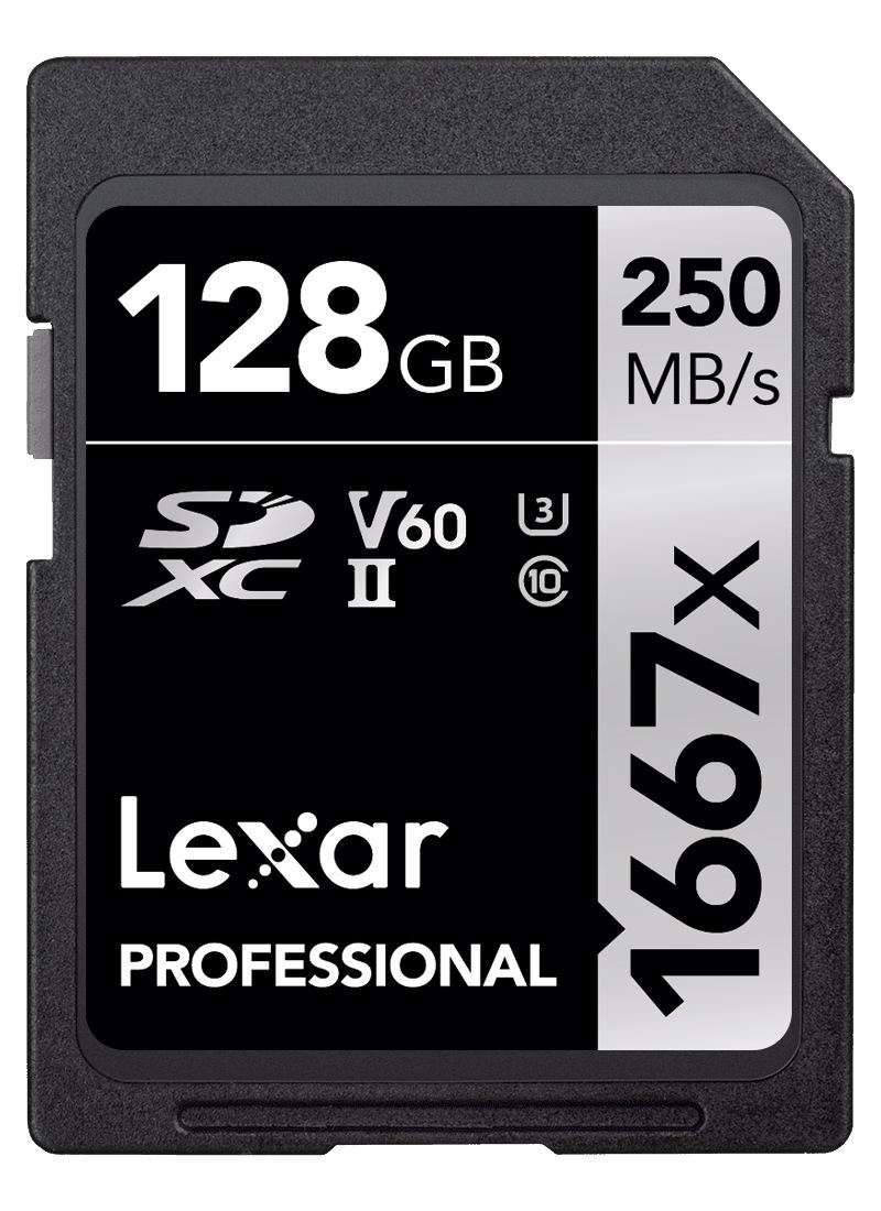 Lexar Professional SDXC 128GB 1667x 
