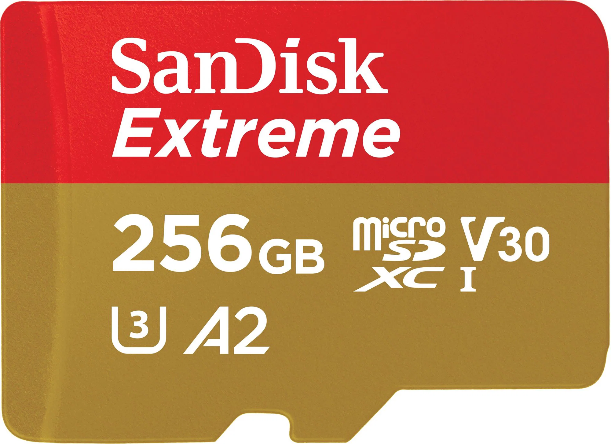 SANDISK microSDXC 256GB Extreme + SD adaptér